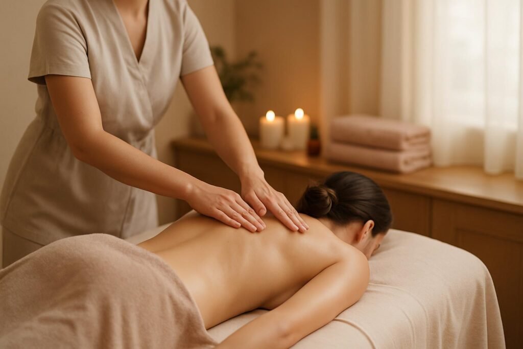 massage californien image ia